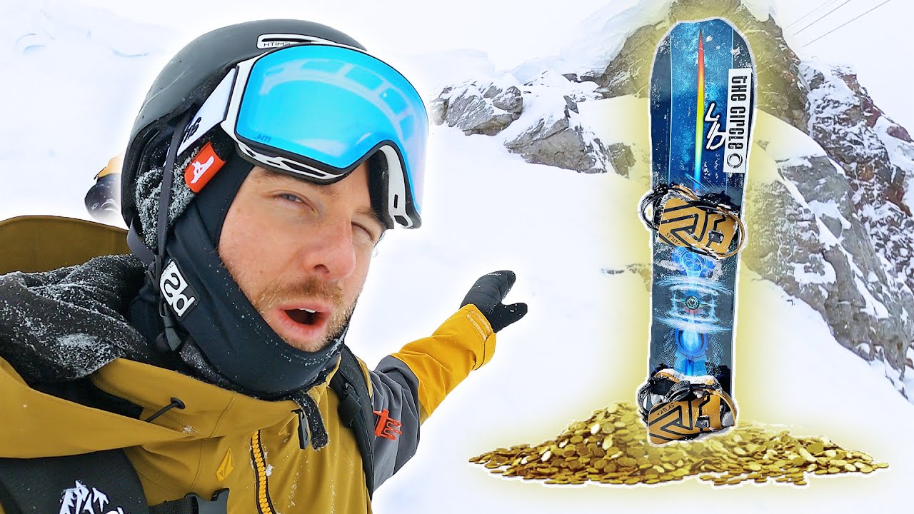 Golden Orca Snowboard Test On Whistler Peak