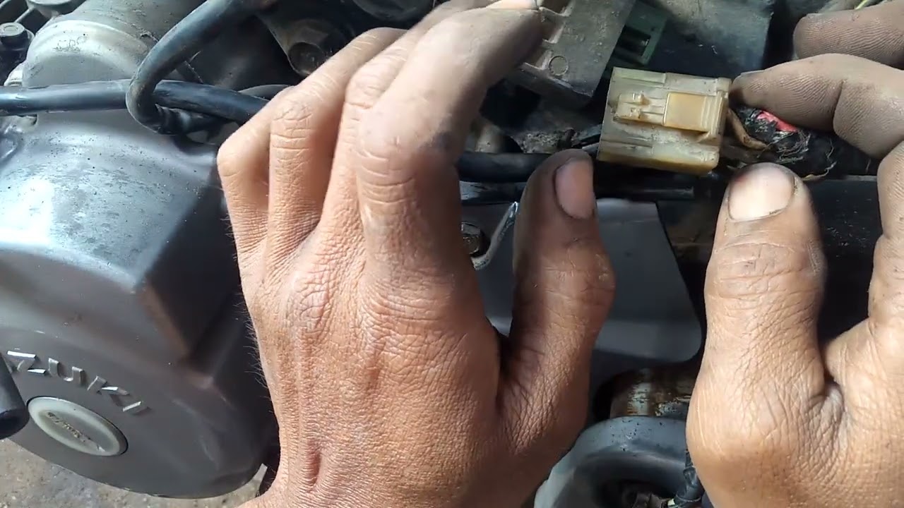 Jalur Lampu Pada Motor Suzuki Smash