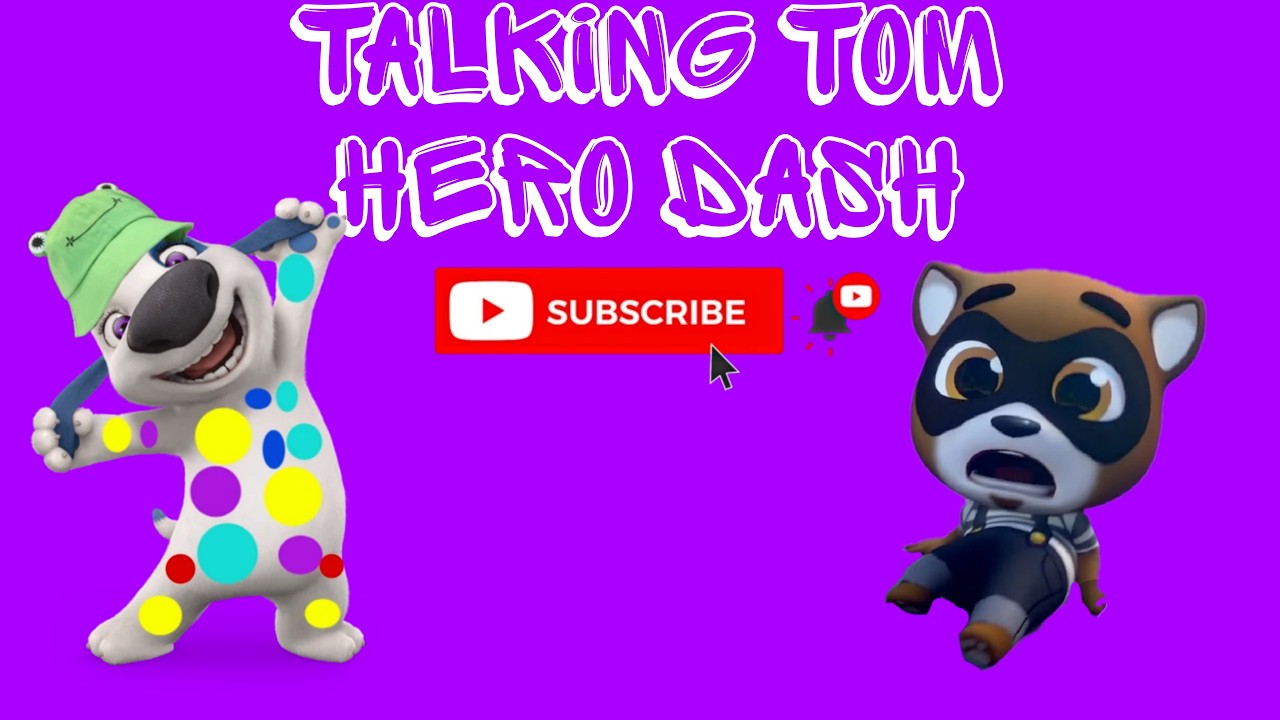 Talking Tom Hero Dash - 3 x Talking Hank Gameplay Android and iOS