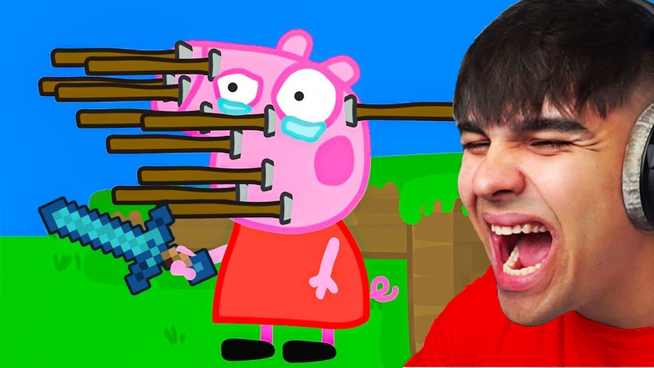 Peppa Pig Se Pasa Minecraft!