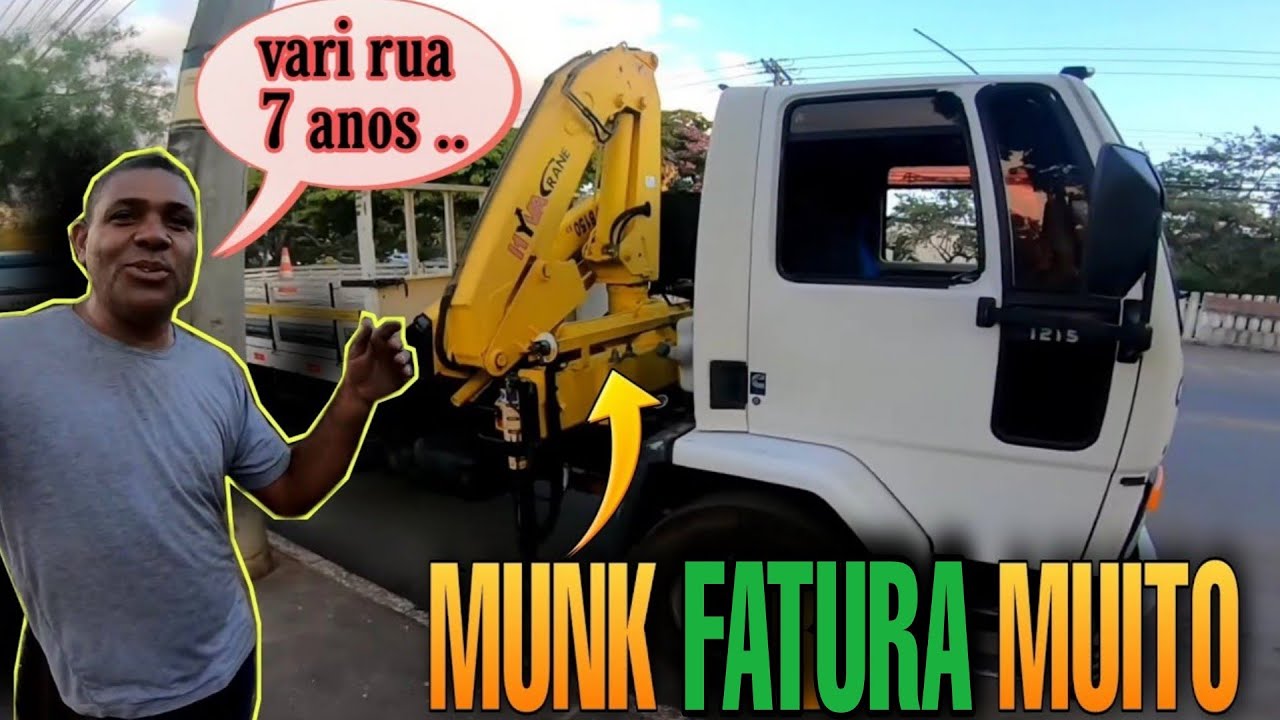 🔥DE VARREDOR DE RUA A DONO DE CAMINHÃO MUNK , FATURA MUITO 🙌🏻