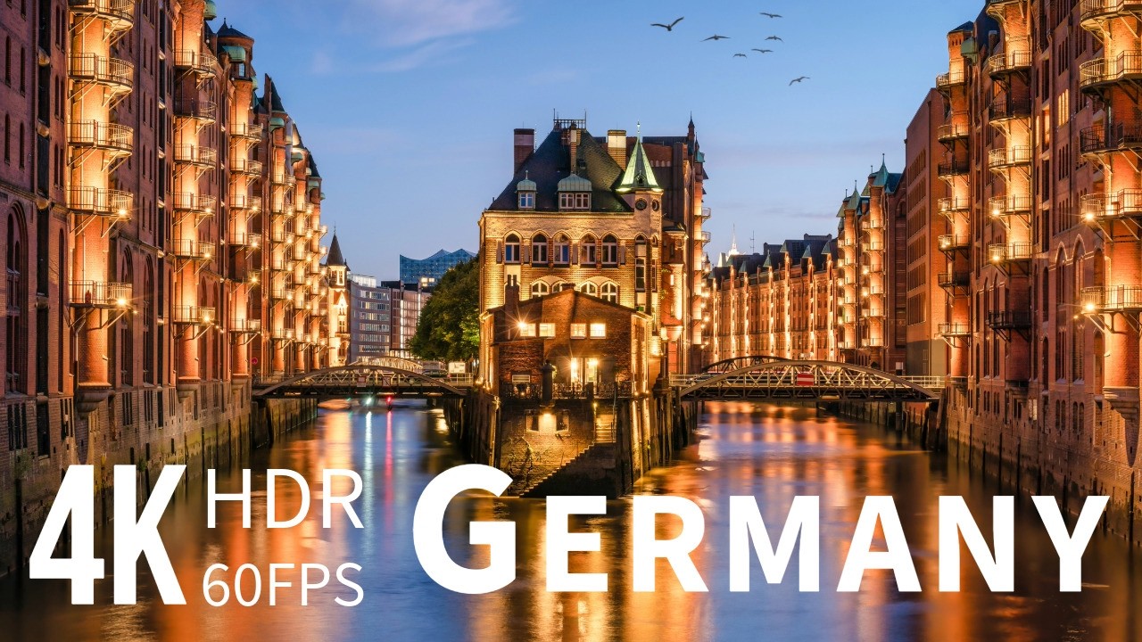 Germany in Stunning 4K | Relaxing Drone Video with Calming Music | Peaceful Getaways 4K UHD