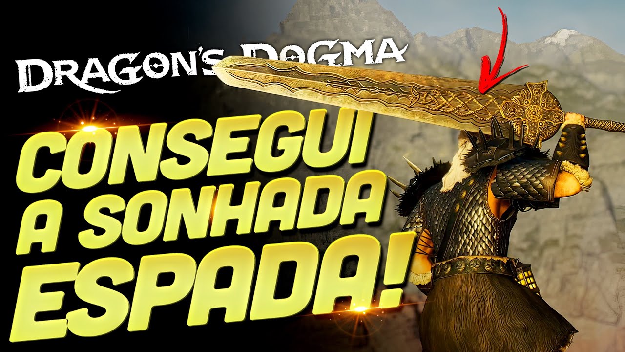 DRAGON'S DOGMA 2 | FINALMENTE CONSEGUI ESSA BELEZINHA | ESPADA QUEDA DE OGROS