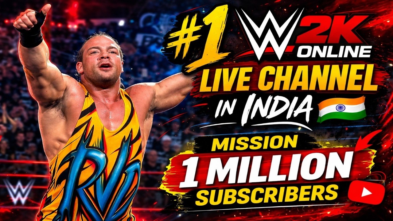RVD Returns to WWE! Rob Van Dam Shocks Everyone 😱 | WWE 2K26Live#BadmaasRaja Live