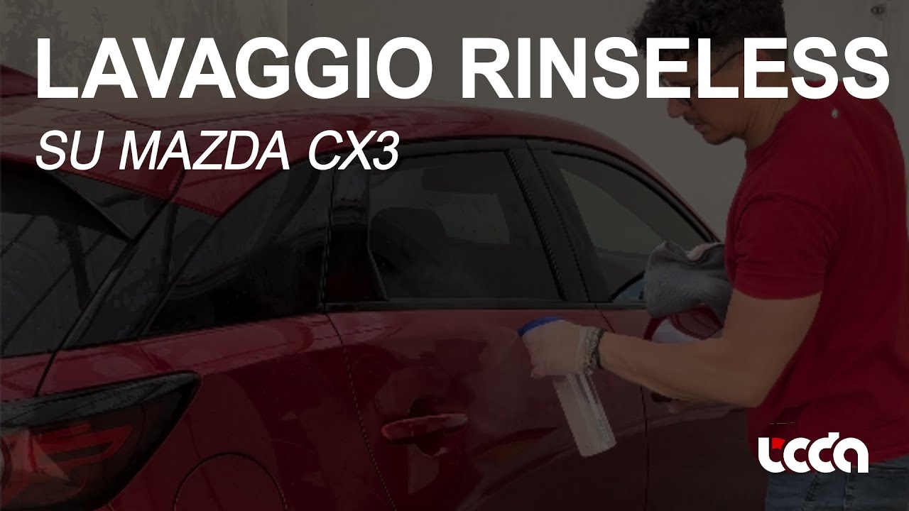 Lavaggio Rinseless Totale su Mazda CX3