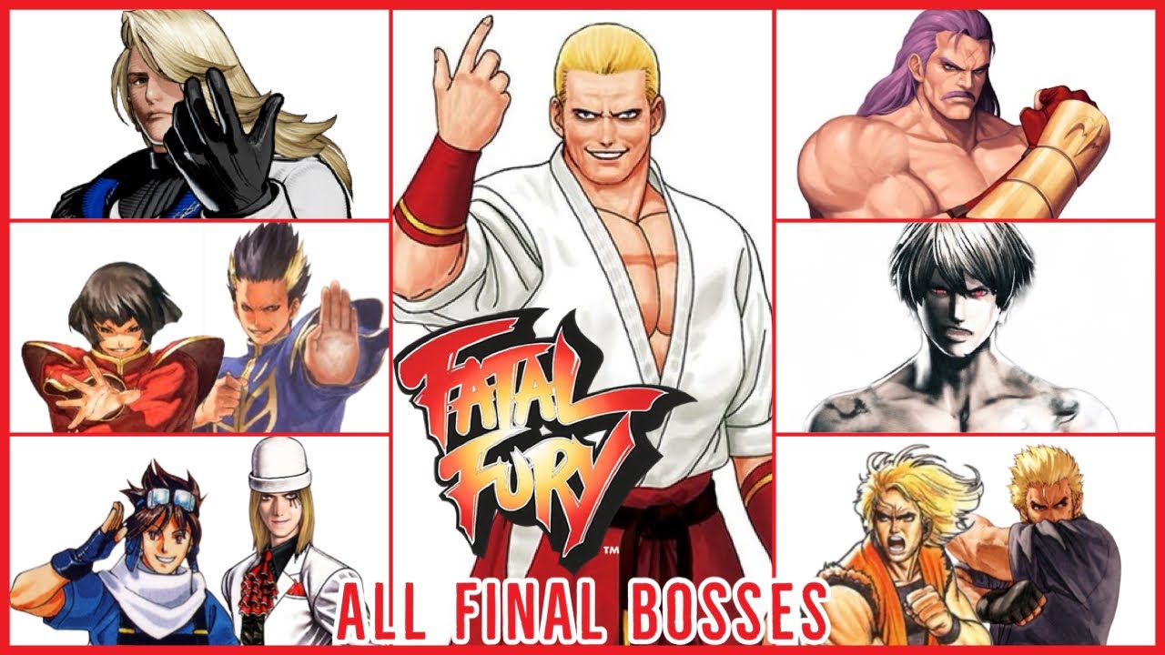 FATAL FURY ALL FINAL BOSSES 2025