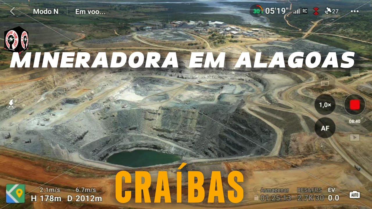 MINERADORA (calcário/cobre e etc) EM ALAGOAS, CRAÍBAS