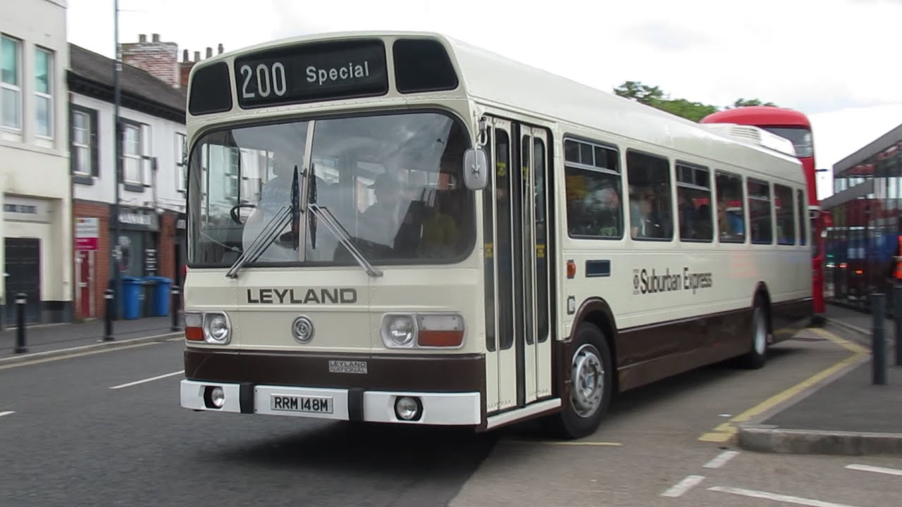 Preserved Leyland National MK 1 RRM148M | Suburban Express High Floor Demonstrator