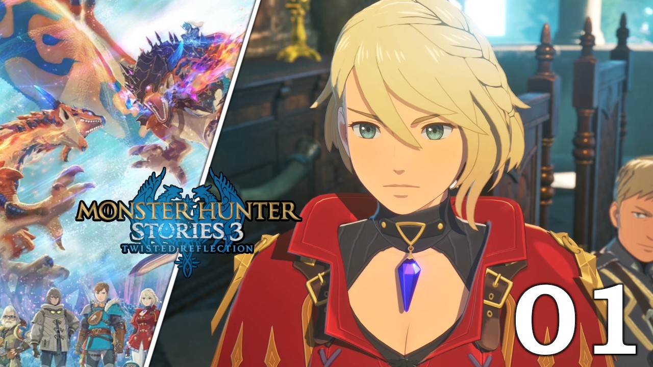 Monster Hunter Stories 3: Twisted Reflection | Playthrough Part 1 - A Chatacabra??? | No Commentary