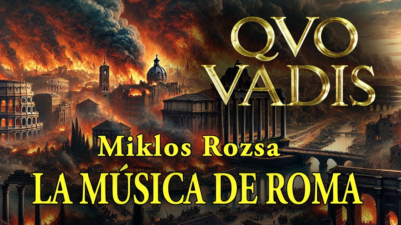 MIKLOS ROZSA y QUO VADIS| La música de Roma