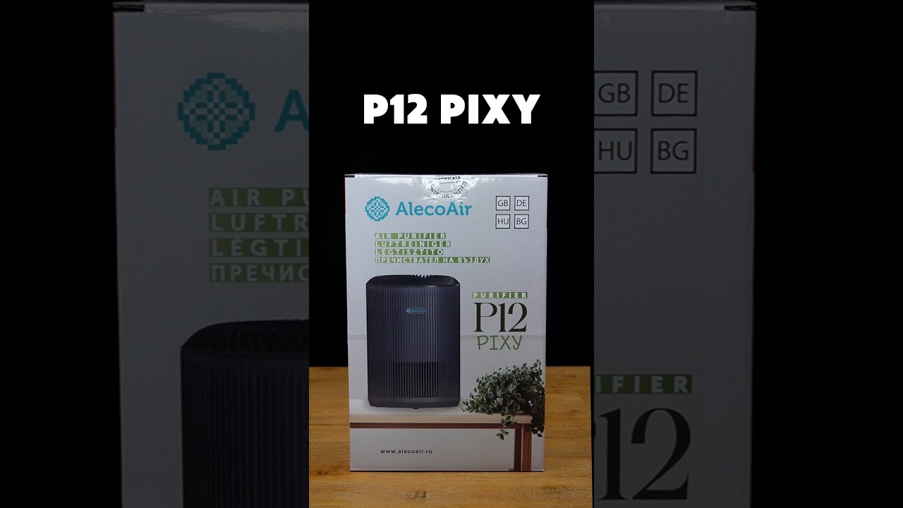 Purificatorul AlecoAir P12 Pixy ✨ #alecoair #purificator