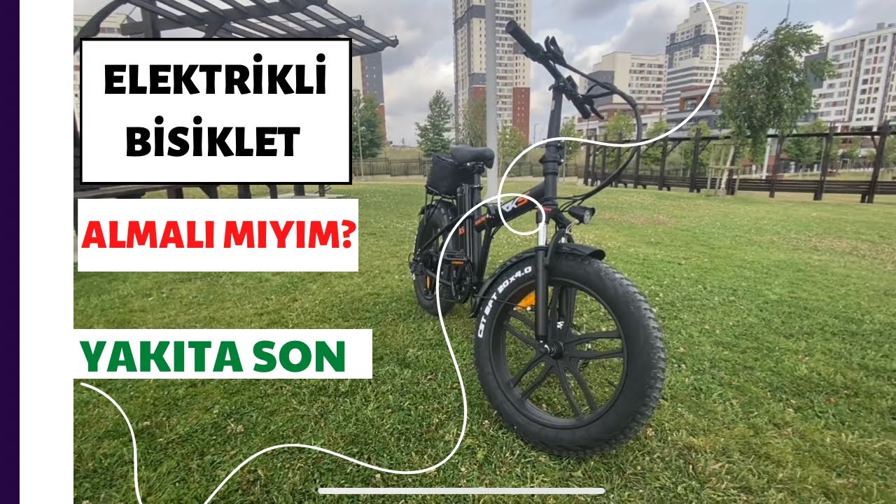 ELEKTRİKLİ BİSİKLET ALINIR MI? KULLANIMI NASIL? RKS RS3 PRO GENEL ÖZELLİKLERİ ve EL GAZI KULLANIMI