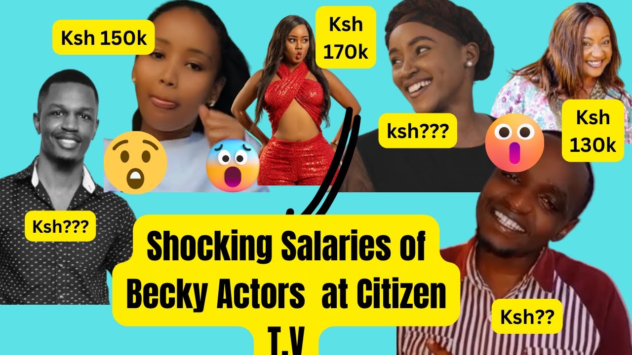 Becky Citizen T.V actors || Shocking salaries!!! (Revealed) 😱 #beckycitizen #beckytoday #trending