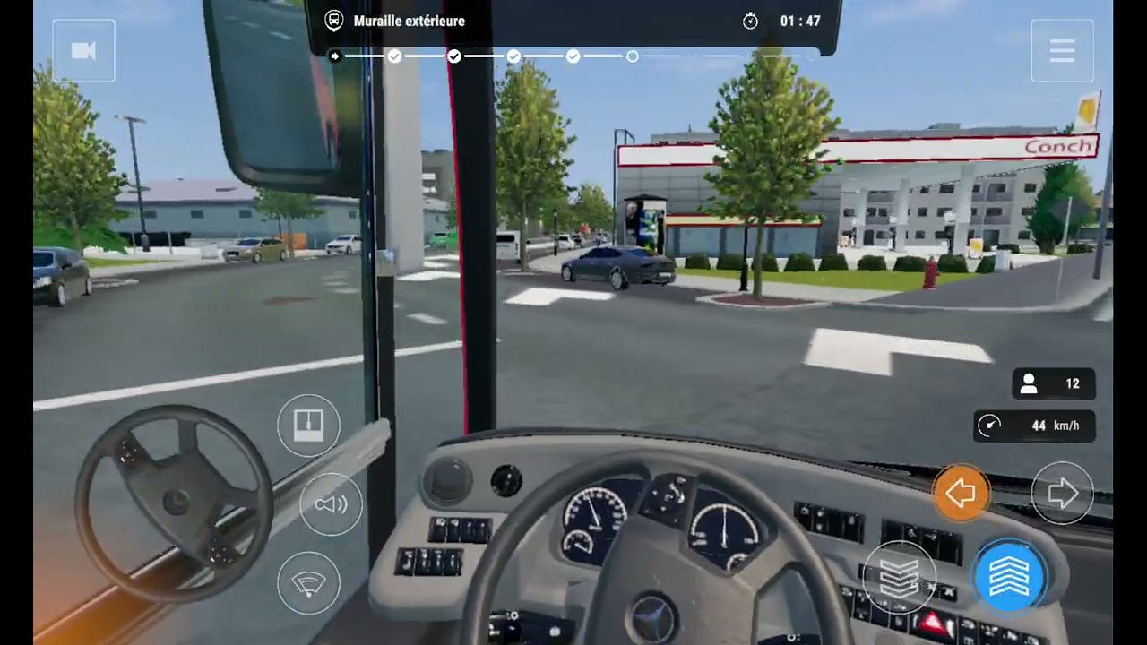 Bus Simulator City Ride | Mercedes-Benz eCitaro | Ligne 59 | Gameplay