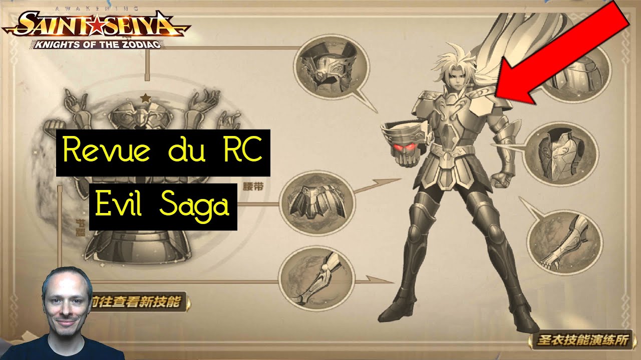 Review du RC de Evil Saga  - Saint Seiya Awakening