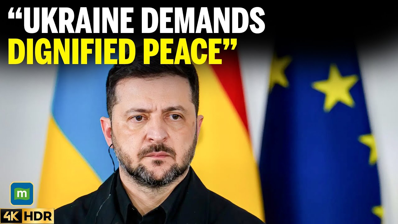 Zelenskiy Pushes for &lsquo;Dignified Peace&rsquo; Ahead of High-Stakes Berlin Talks