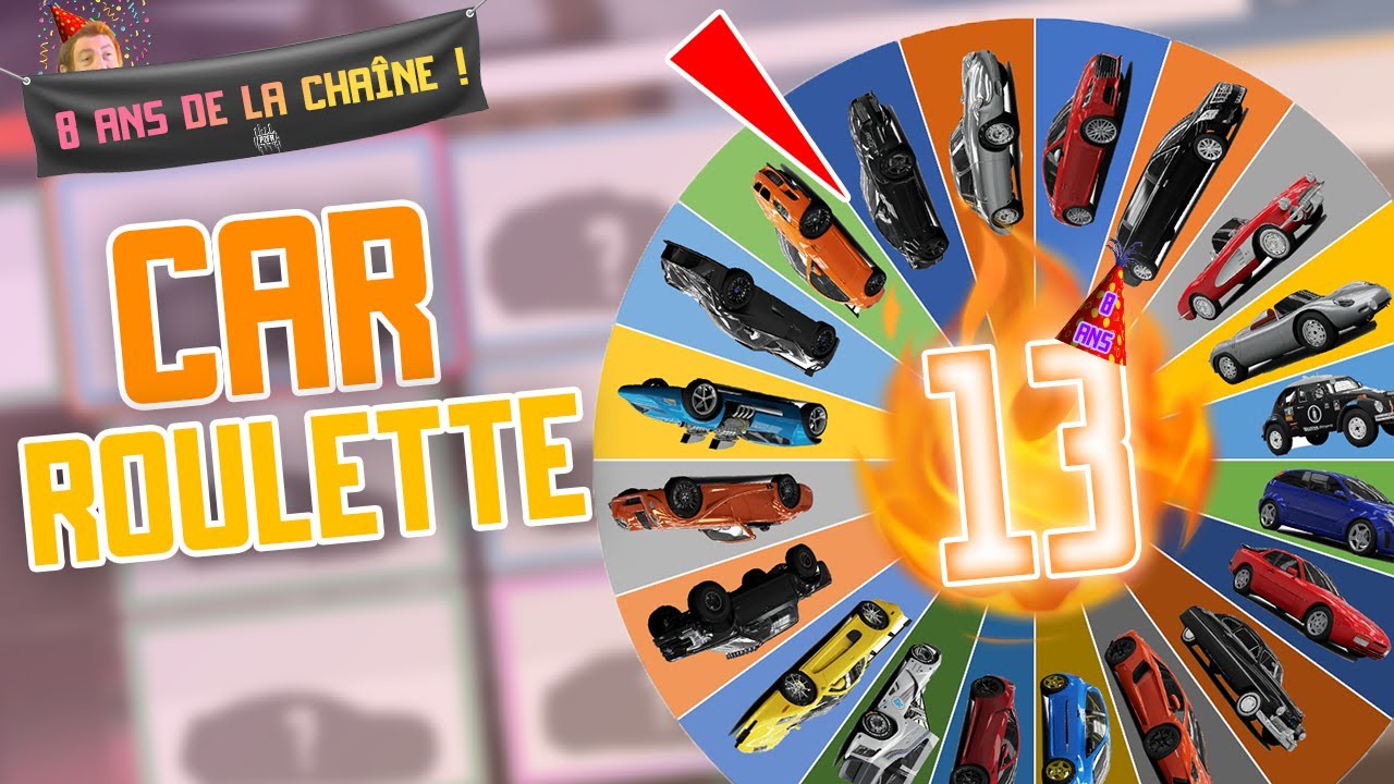 PRENDRE UNE VOITURE ALÉATOIRE 13 - 8 ANS DE LA CHAÎNE ! -  Forza Horizon 5