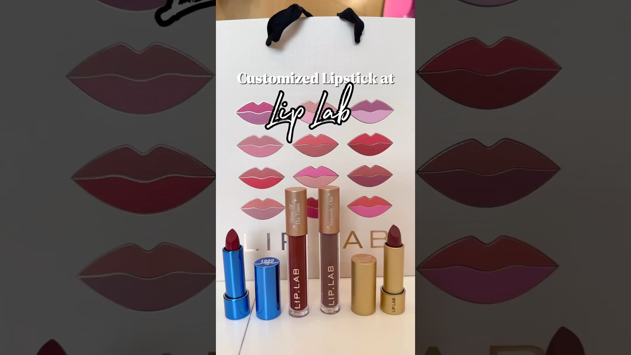 Customize Your Lip Color! #liplab #lipstick #lipgloss