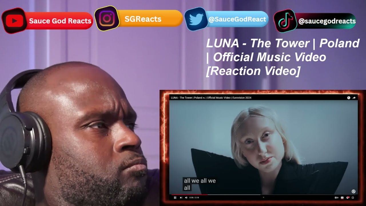 LUNA - The Tower | Poland 🇵🇱 | Official Music Video | Eurovision 2024 | REACTION
