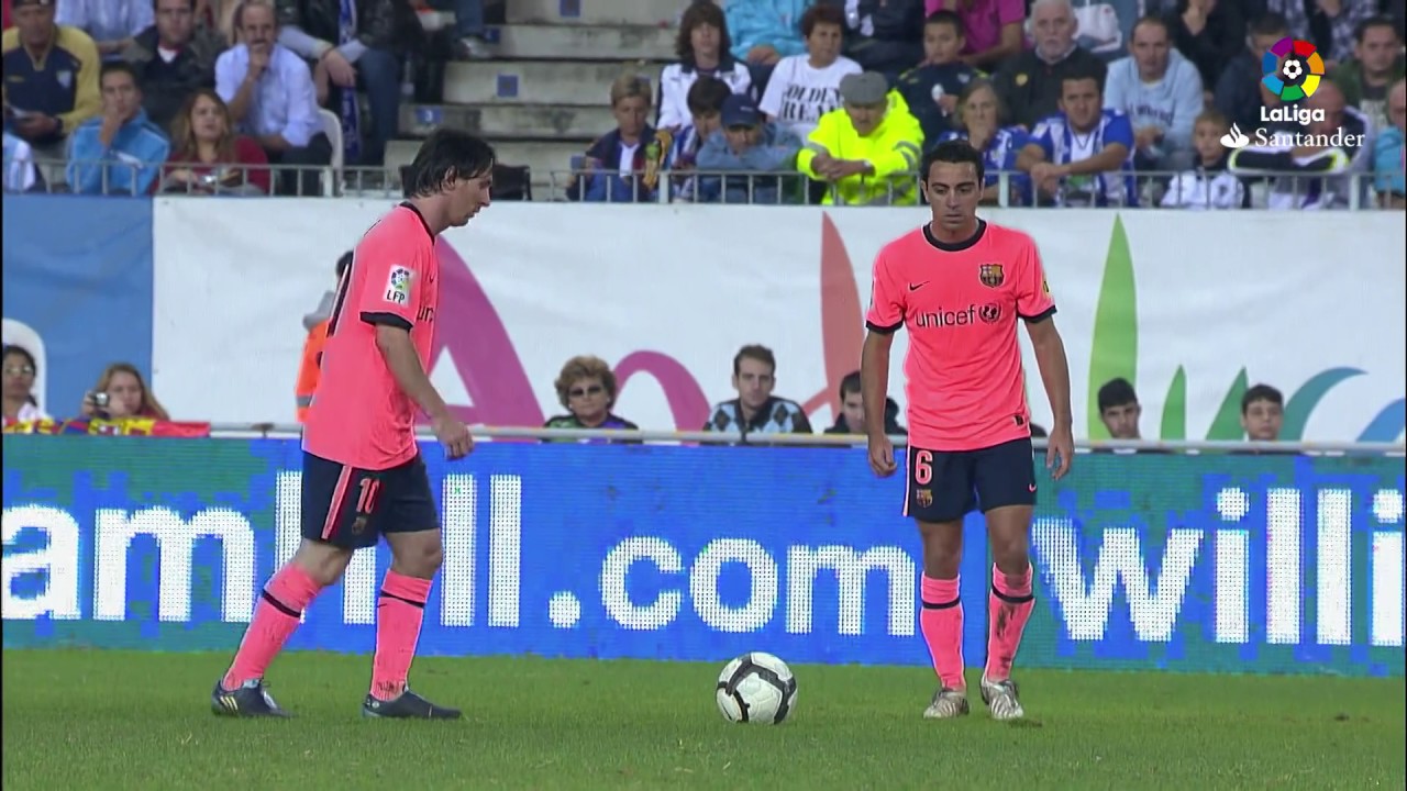 Resumen de Málaga CF vs FC Barcelona (0-2) 2009/2010