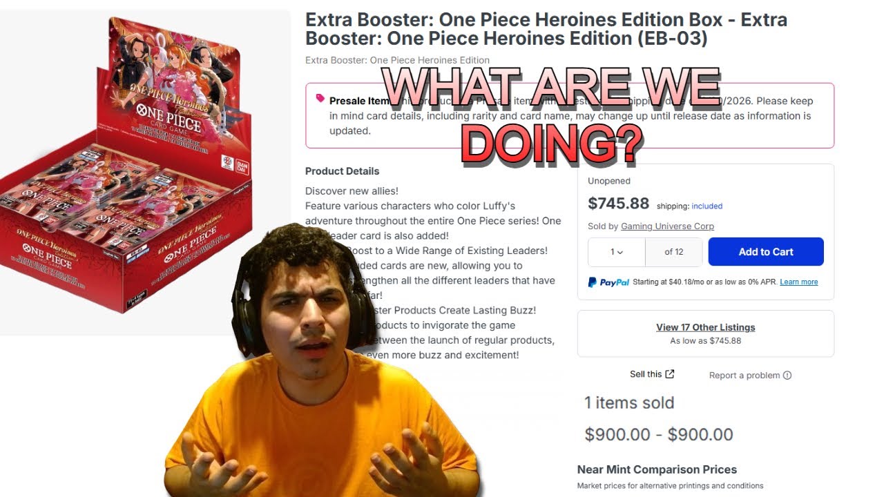 What Is Going On With EB-03 Preorders???