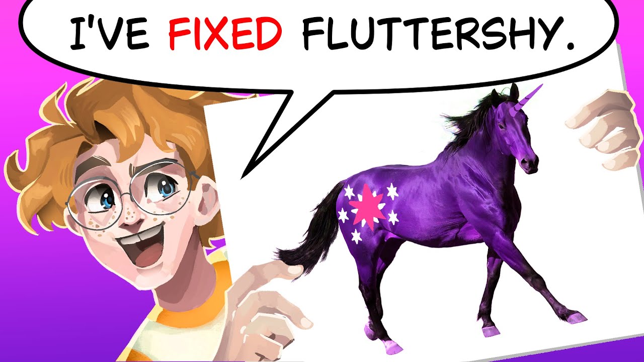 Redesigning MY LITTLE PONY without having watched the show.