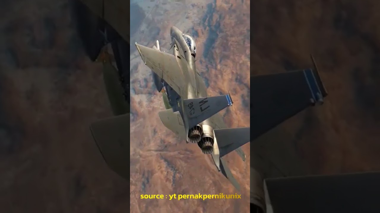 F-15EX Eagle II: Jet tempur generasi terbaru AS, kekuatan super di langit! #F15EX #JetTempur #shorts