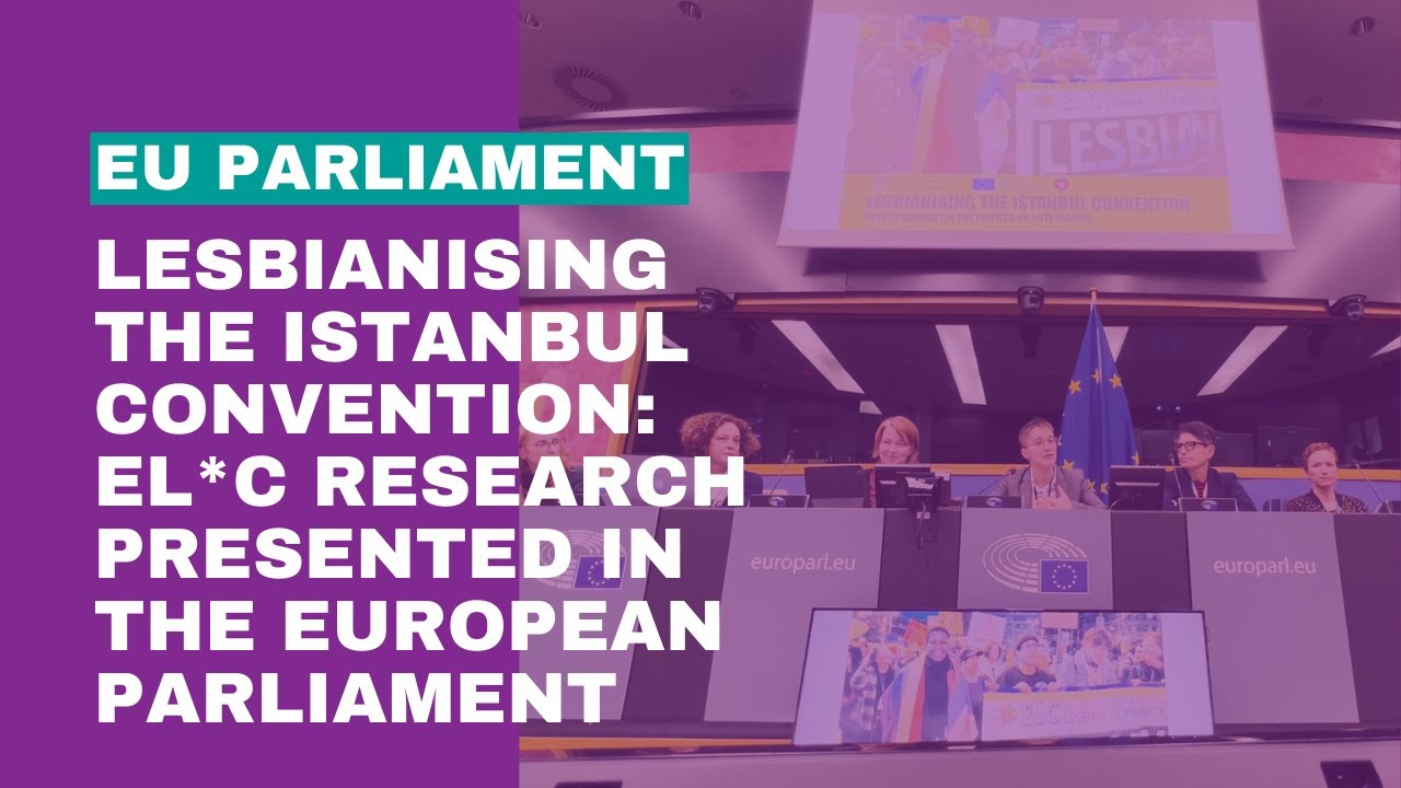 Lesbianising the Istanbul convention: EL*C research presented in the European Parliament