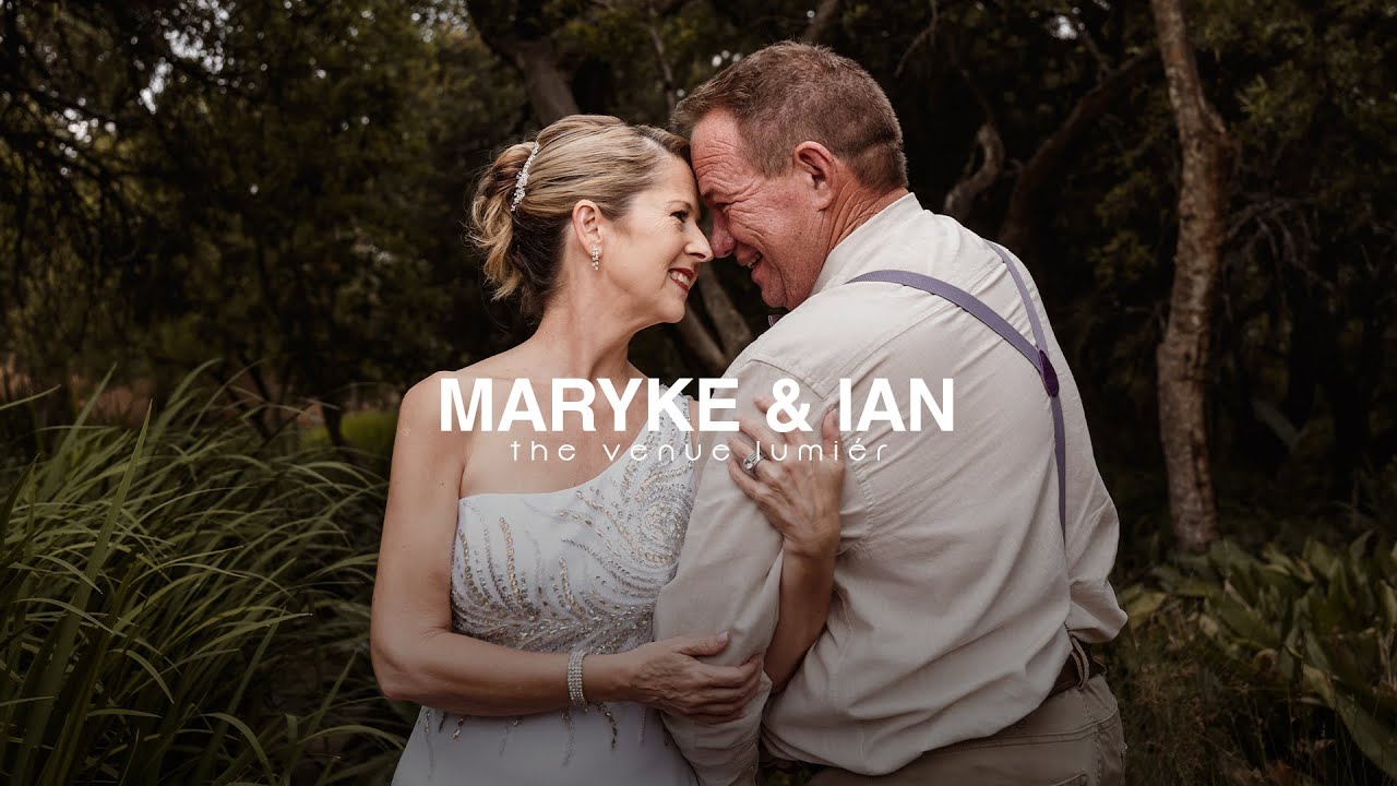 Two Fragile Hearts | Maryke & Ian’s Wedding Highlights Film Shot at The Venue Lumiér 🤍✨