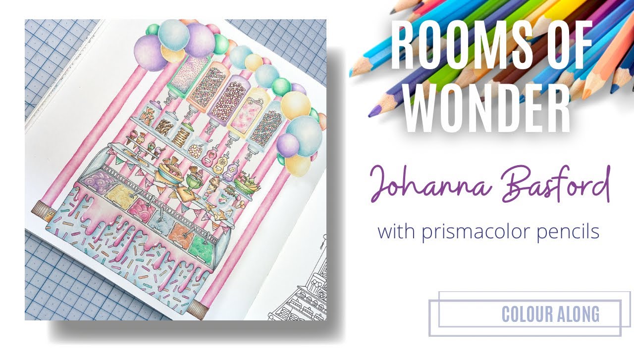 Colour Along | Rooms of Wonder by Johanna Basford