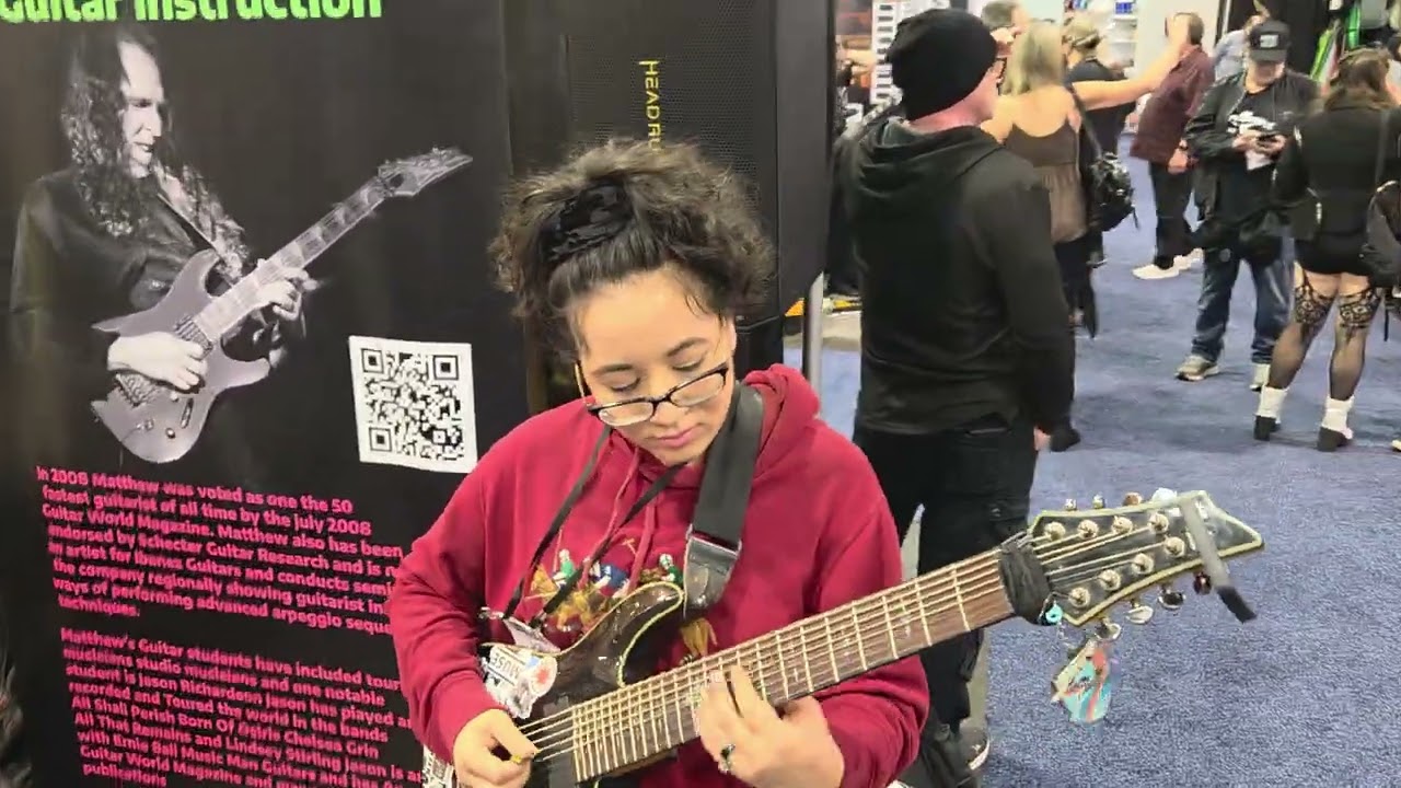 Playing Technical Difficulties by Paul Gilbert @the NAMM show 2026