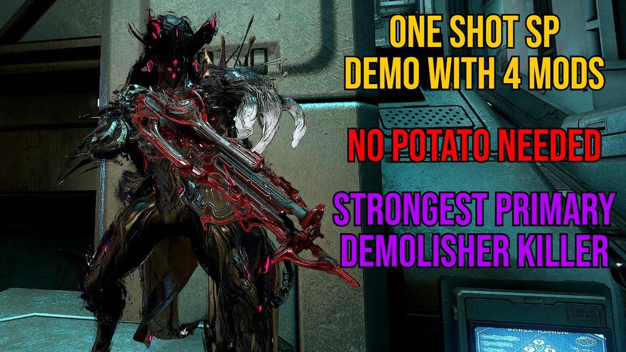 This Weapon One Shots SP Demo Without Orokin Catalyst (Warframe): Epic Disruption Weapons No. 13