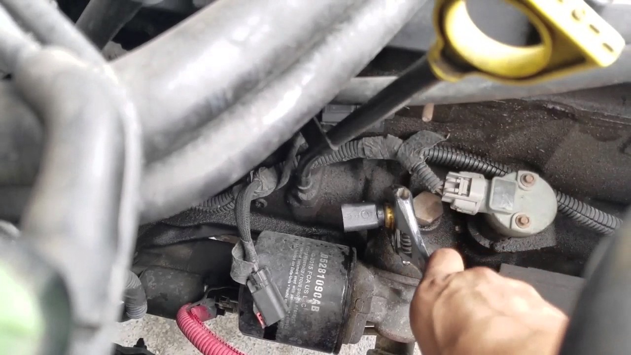 2001 Jeep Cherokee Sport oil pressure gauge and sensor/ switch replacement