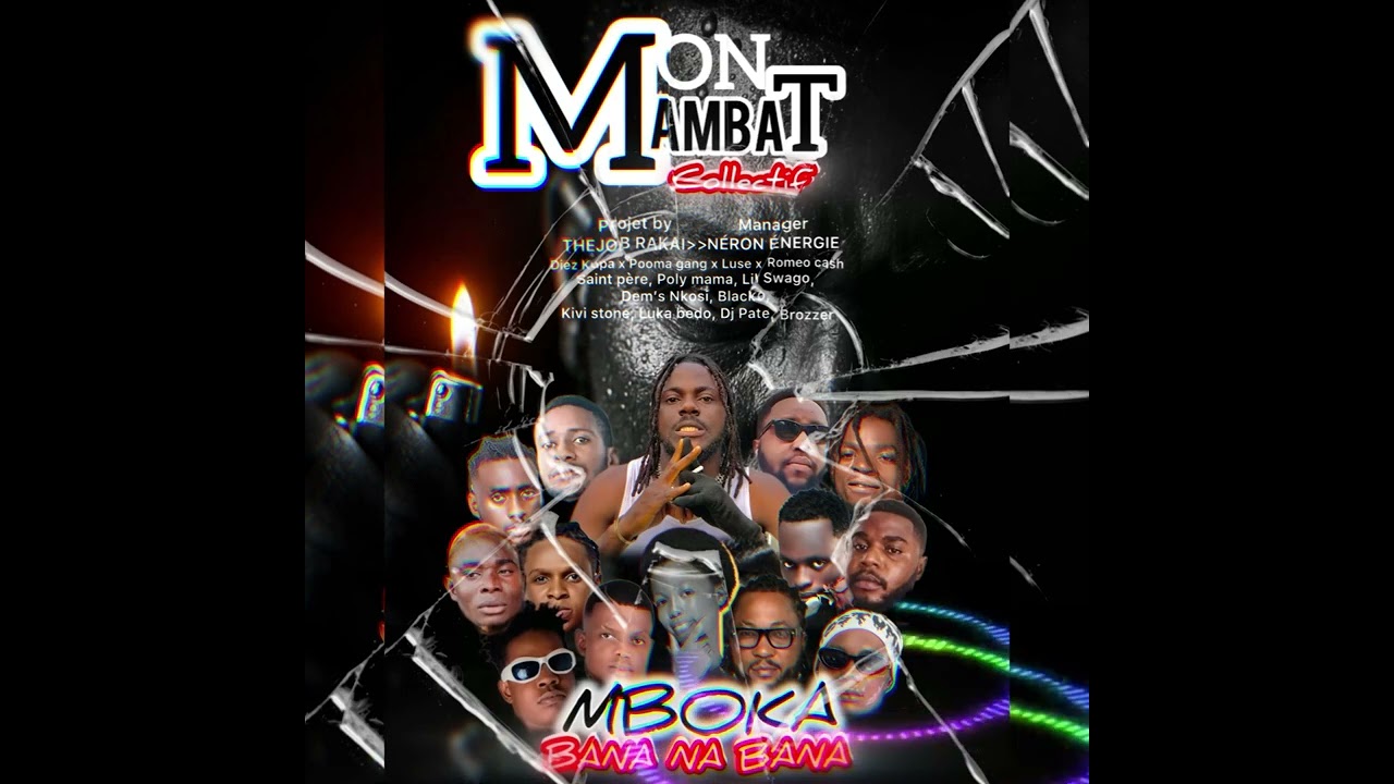 Thejob rakai Mboka bana na bana (mont amba collectif)Diez Kupa,Luse,pooma,Lil swaggo,saint p&egrave;re,poly