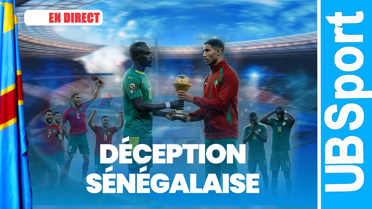 🔴EN DIRECT | CAF choc : le Maroc gagne sur tapis vert, le Sénégal perd !