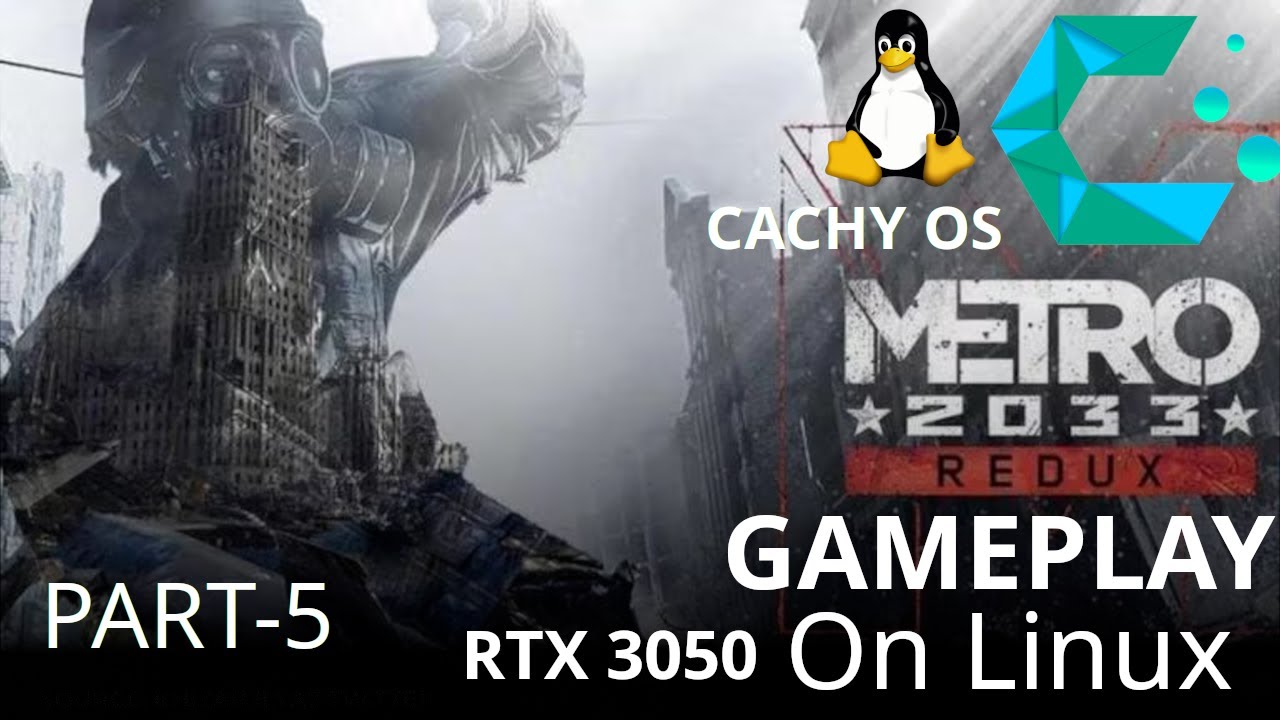 Metro 2033 Redux Gameplay on Linux | CachyOS + RTX 3050 Performance Test