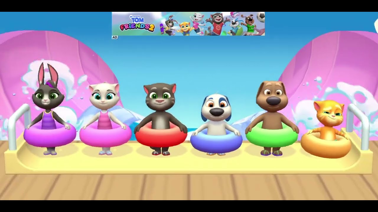 My Talking Tom Friends 2 NEW UPDATE 2026 | All Characters Fun Gameplay (Tom, Angela, Hank)