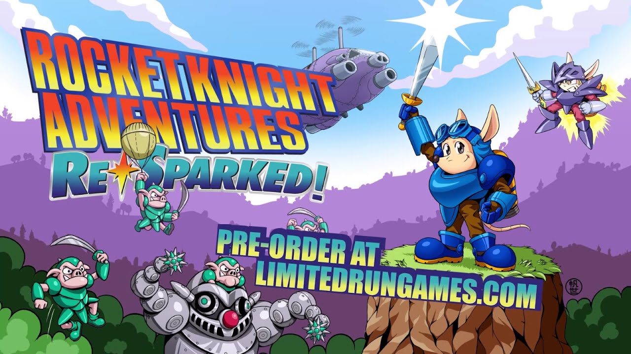 Rocket Knight Adventures: Re-sparked! | Physical Pre-order Trailer | Limited Run Games