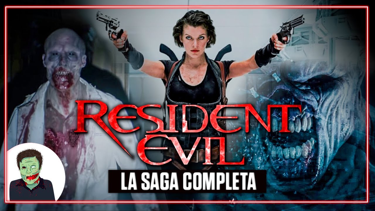RESIDENT EVIL TODA LA SAGA COMPLETA