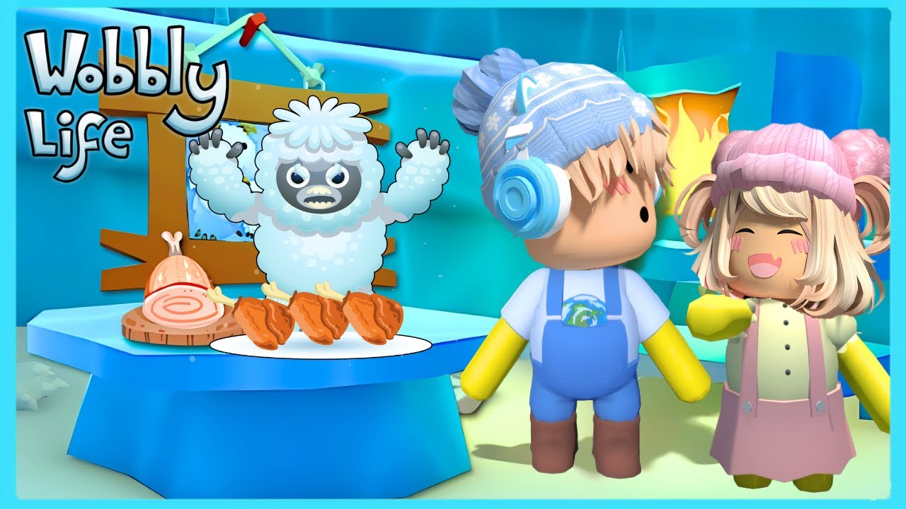 Bang Boy Dan Caca Menemukan Rumah Yeti Di Game Wobbly Life ft @Shasyaalala