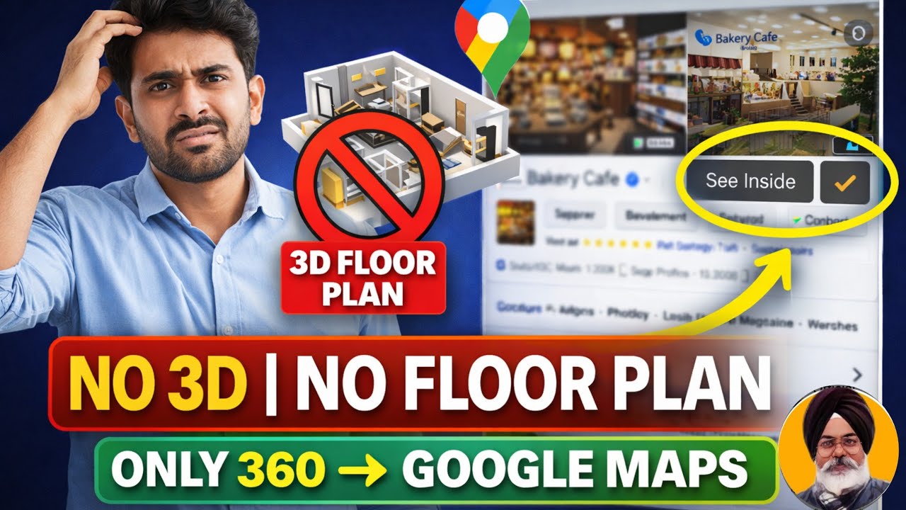 Beginners Ke Liye Google Maps Virtual Tour | Metareal Se “See Inside” Kaise Aata Hai