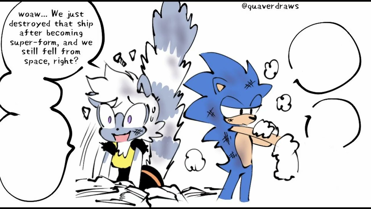 Tangle and Sonic! // Sonic Comic Dub!