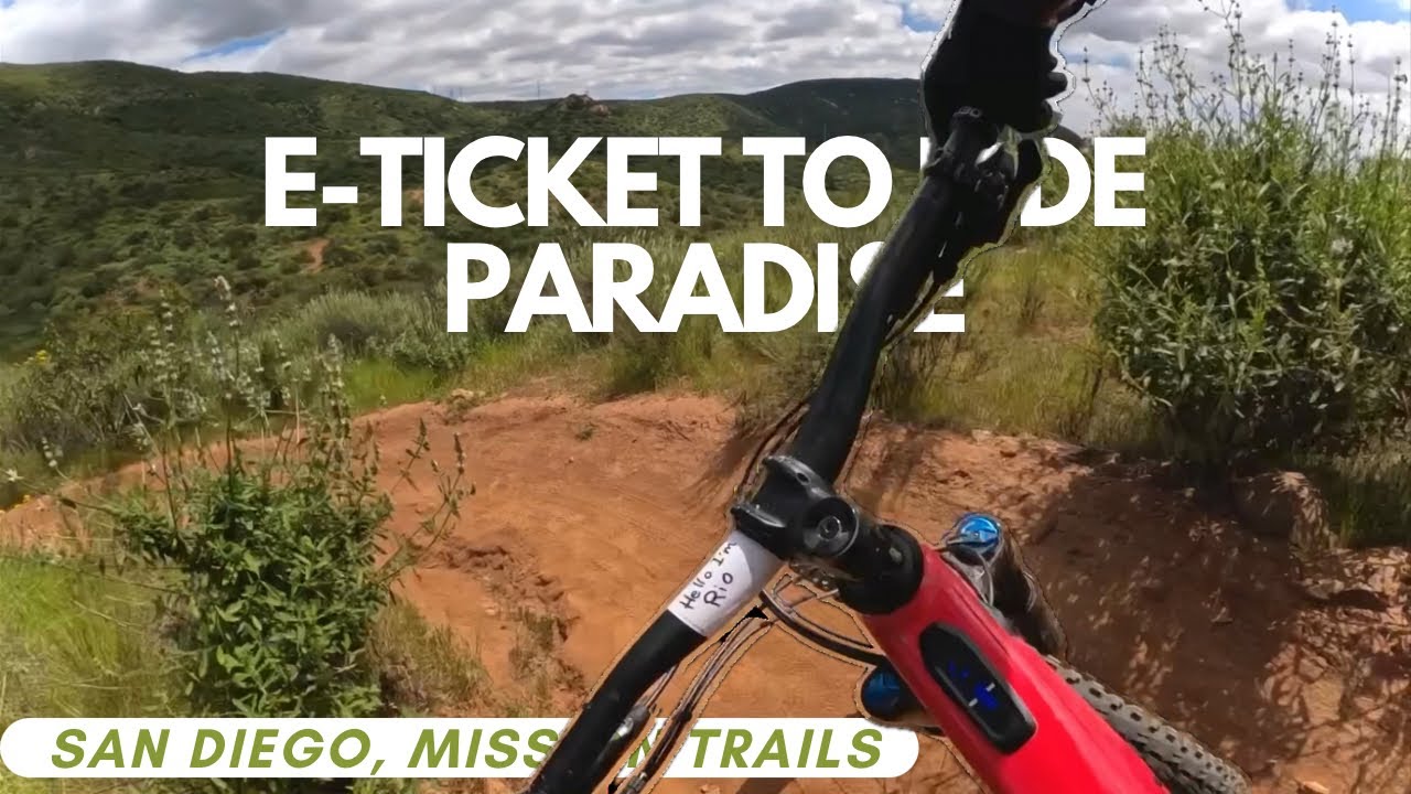 Обзор трасс для горного велосипеда в Сан-Диего, E-Ticket Mission Trails, для начинающих и продвин...