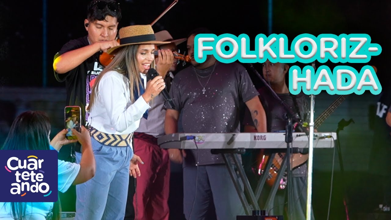 EUGE QUEVEDO la rompió cantando un enganchado de FOLKLORE en su presentación en JESÚS MARÍA