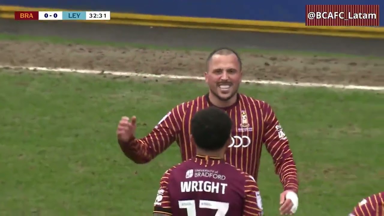 Sarcevic goal vs Layton orient #bcafc #efl #lofc