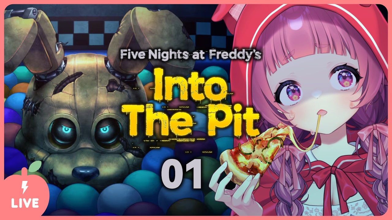 【#FNaF】FNaF初心者のInto the Pit【#セルフ受肉Vtuber】