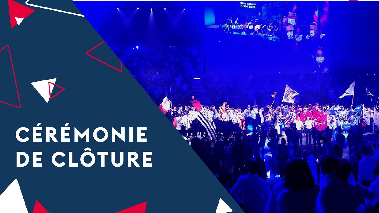 Cérémonie de clôture WorldSkills France 2022 #WSFRFNAT46