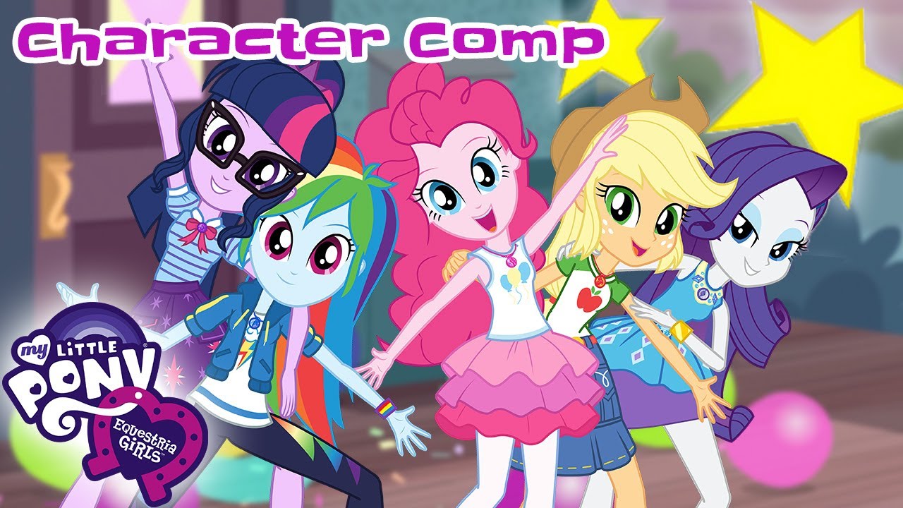 My Little Pony: Equestria Girls | BEST CHARACTER MOMENTS 🌈 | 1 HOUR | My Little Pony MLPEG