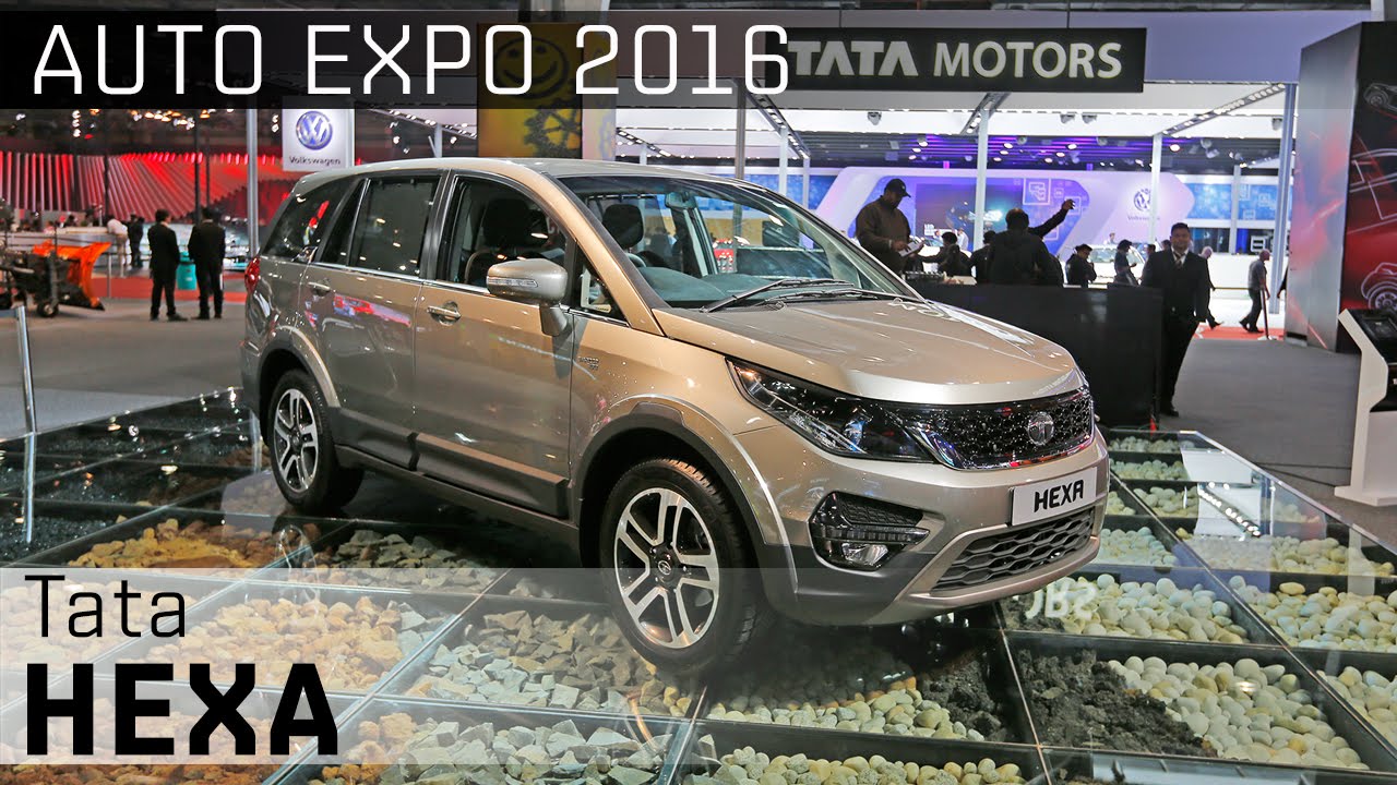 Tata Hexa :: 2016 Auto Expo  WalkAround Video :: ZigWheels