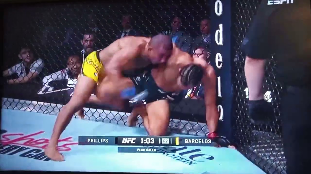 UFC FIGHT NIGHT KYLER PHILLIPS VS RAONI BARCELOS FULL FIGHT PELEA COMPLETA